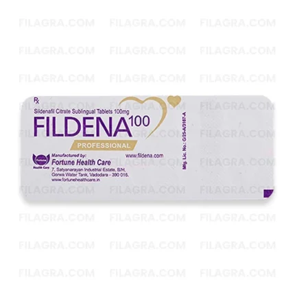 Buy Fildena Professional 100mg strip online