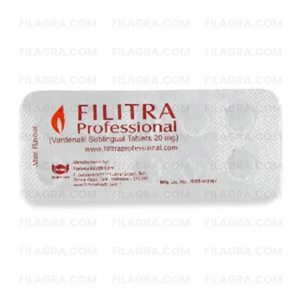 Buy Filitra Professional 20mg strip online