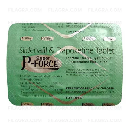 Buy Super P Force 100mg 60mg strip online