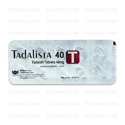 Buy Tadalista 40mg strip online