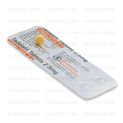 Buy Vidalista 2.5mg strip online
