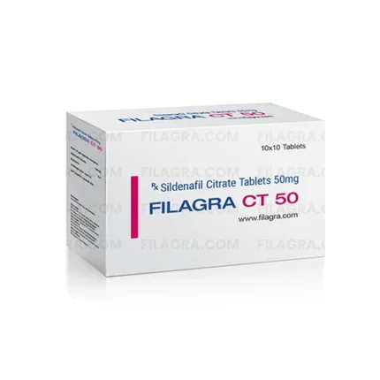 Buy Filagra CT 50mg tablet (Sildenafil Citrate) Online